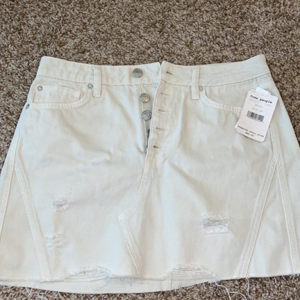 Free People mini skirt